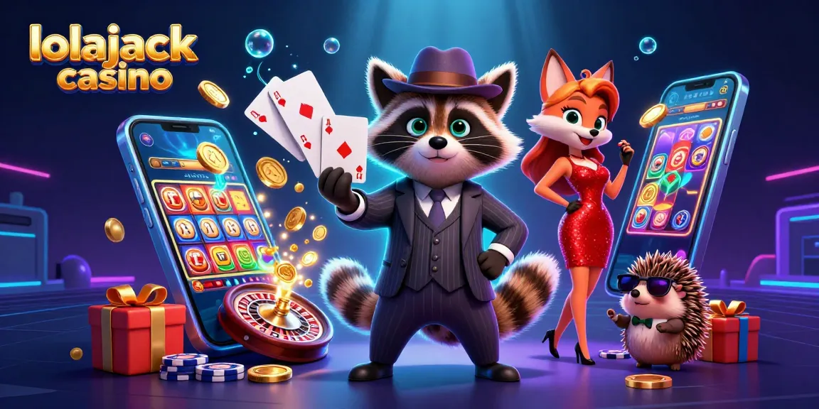 Experience excitement at lolajack casino with thrilling slots, elegant characters, and dazzling game elements.